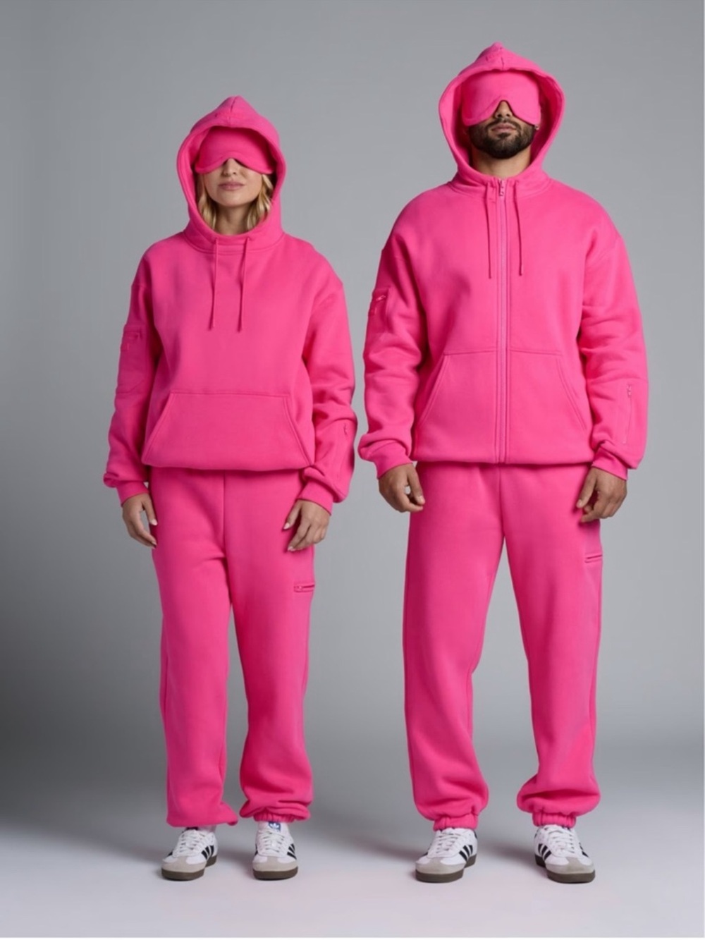Comfrt DND Airplane Mode Hot Pink Zip Hoodie ****Sold out***